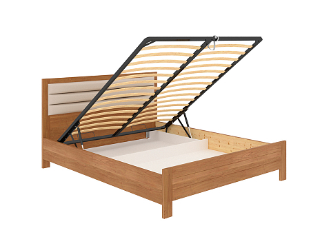 Кровать премиум Prima с подъемным механизмом - Кровать в универсальном дизайне с подъемным механизмом и бельевым ящиком.
